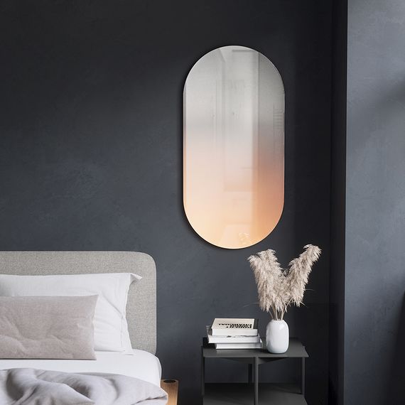 Зеркало настенное Misto 92 x 46 см медь, Umbra, фото , изображение 2