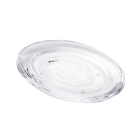 Мыльница Droplet прозрачная, Umbra, фото , изображение 3