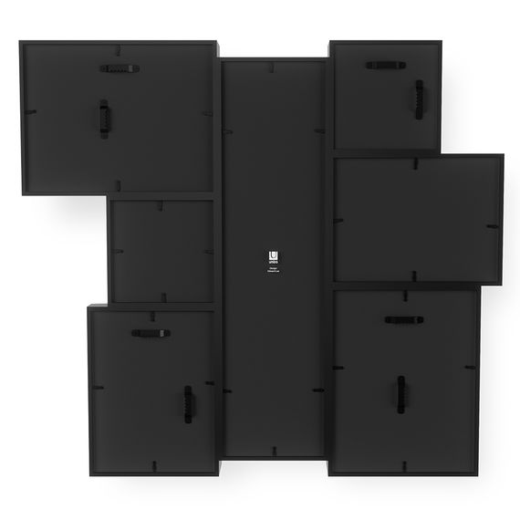 Мультирамка настенная Edge черная, Umbra, фото , изображение 6