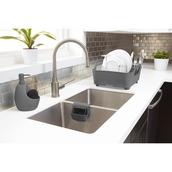 Сушилка для посуды Tub тёмно-серая, Umbra, фото , изображение 2