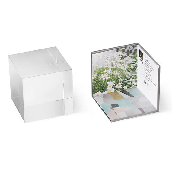 Фоторамка-куб Ice Frame никель, Umbra, фото , изображение 7