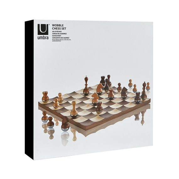 Шахматный набор Wobble, Umbra, фото , изображение 4