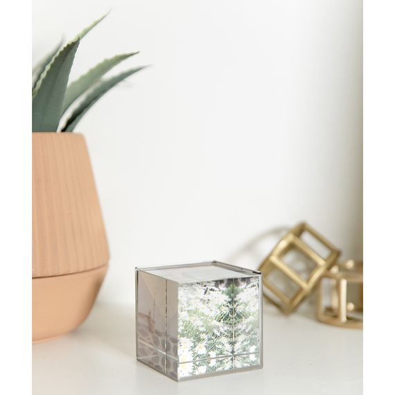 Фоторамка-куб Ice Frame никель, Umbra, фото , изображение 2