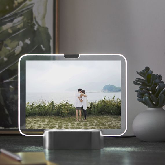 Фоторамка с подсветкой GLO 13х18 никель, Umbra, фото , изображение 7