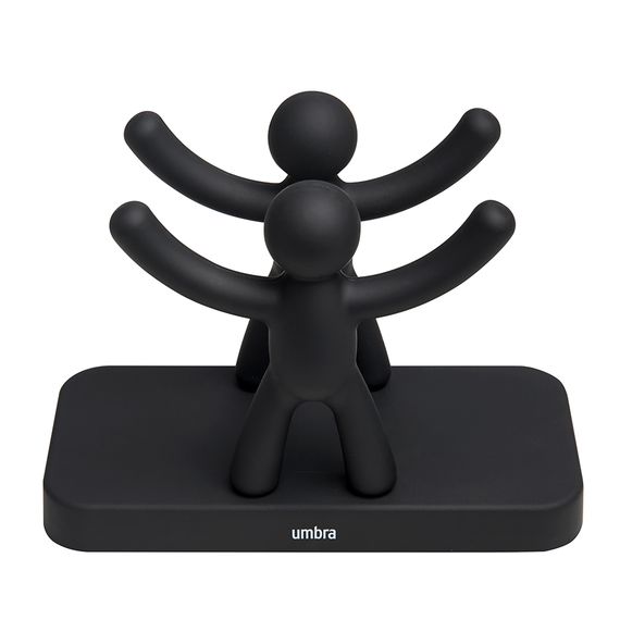 Салфетница Buddy черная, Umbra, фото , изображение 8