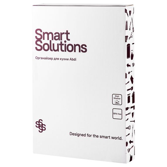 Органайзер для кухни раздвижной Abdi, 26,8х39,5х5,1 см, Smart Solutions, фото , изображение 4