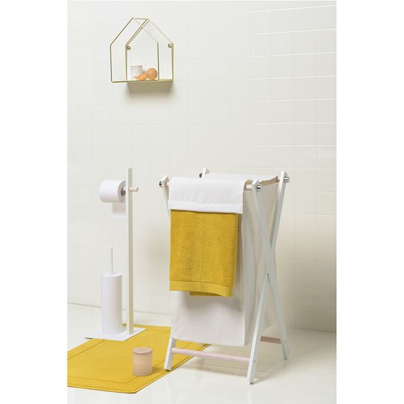 Корзина для белья Jarrod, 44х43х71 см, белая, Bergenson Bjorn Bath, фото , изображение 2