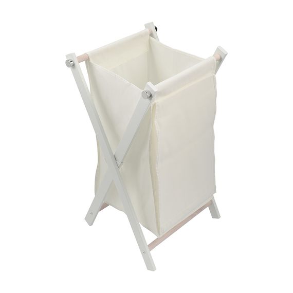 Корзина для белья Jarrod, 44х43х71 см, белая, Bergenson Bjorn Bath, фото , изображение 11