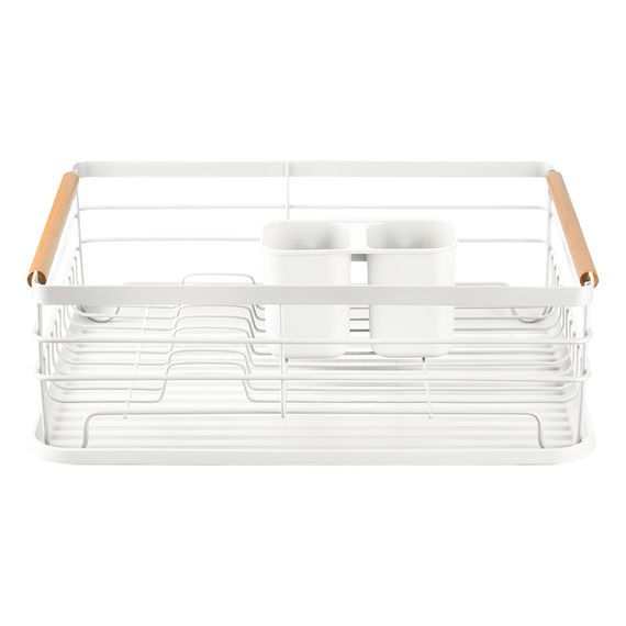 Сушилка для посуды Granli, 43x30,5x14 см, белая, Smart Solutions, фото 