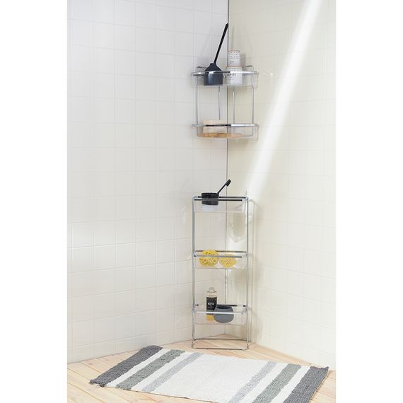 Полка напольная трехъярусная Siv, хром, Bergenson Bjorn Bath, фото , изображение 7