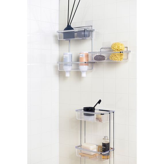 Полка напольная трехъярусная Siv, хром, Bergenson Bjorn Bath, фото , изображение 4