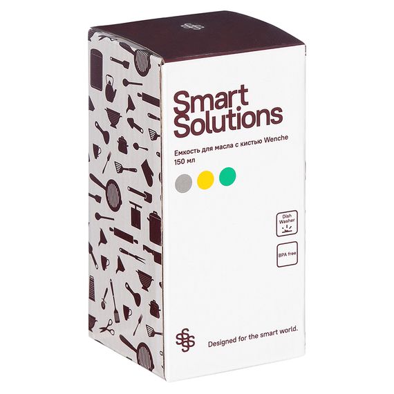 Емкость для масла с кистью Wenche, 150 мл, Smart Solutions, фото , изображение 10