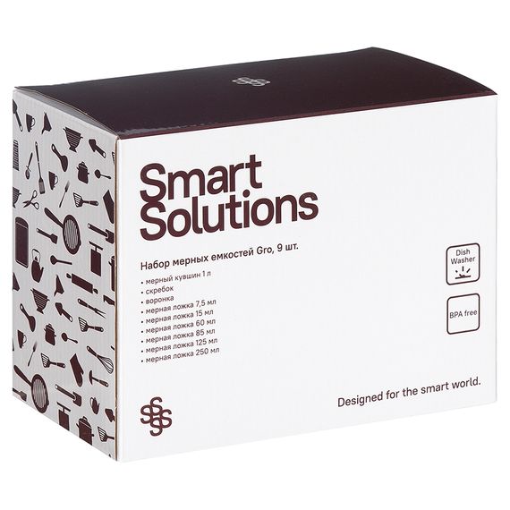 Набор мерных емкостей Gro, 9 шт., Smart Solutions, фото , изображение 11
