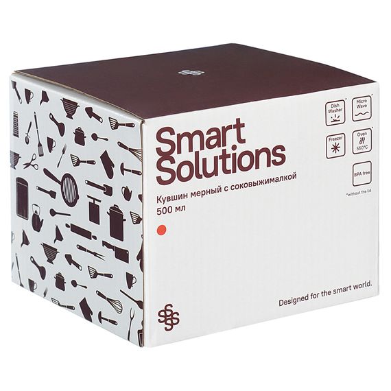 Кувшин мерный с соковыжималкой, 500 мл, Smart Solutions, фото , изображение 9