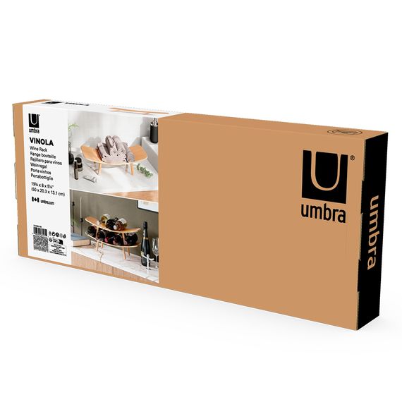 Подставка для винных бутылок Vinola, натуральное дерево, Umbra, фото , изображение 16