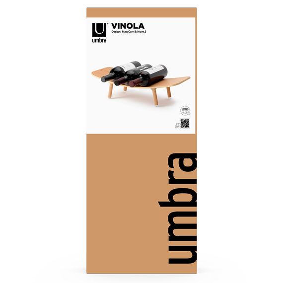 Подставка для винных бутылок Vinola, натуральное дерево, Umbra, фото , изображение 17