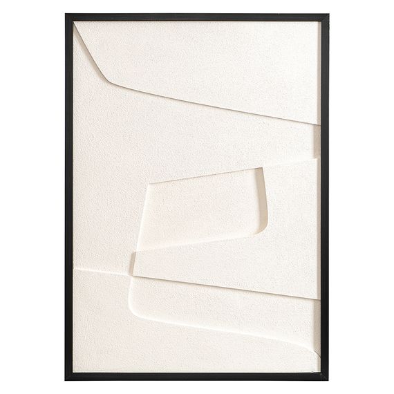 Панно декоративное с эффектом 3D Minimalism, с черной рамой, 50х70 см, Bergenson Bjorn, фото 
