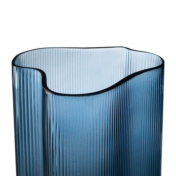 Ваза Swell, 19,5 см, голубая, Bergenson Bjorn, фото , изображение 9