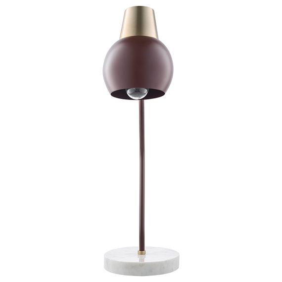 Лампа настольная Rond, ?18х59 см, сливовая, Bergenson Bjorn, фото , изображение 4