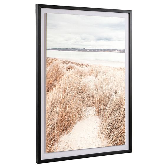 Панно декоративное Sand с черной рамой, 50х70 см, Bergenson Bjorn, фото , изображение 3