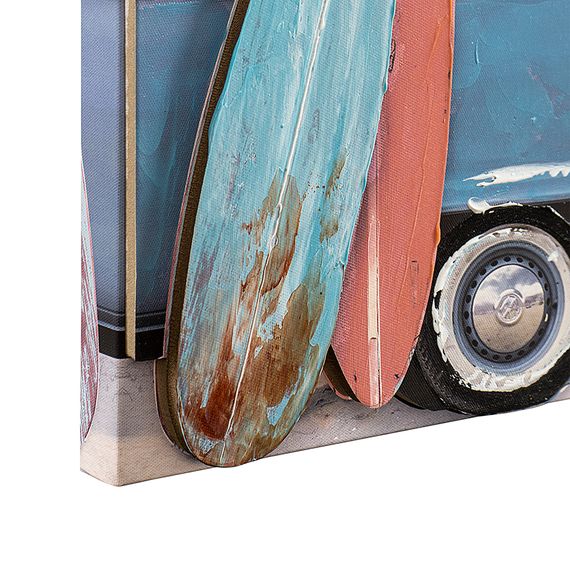 Панно декоративное с эффектом 3D Surf, Ocean, 50х70 см, Bergenson Bjorn, фото , изображение 5