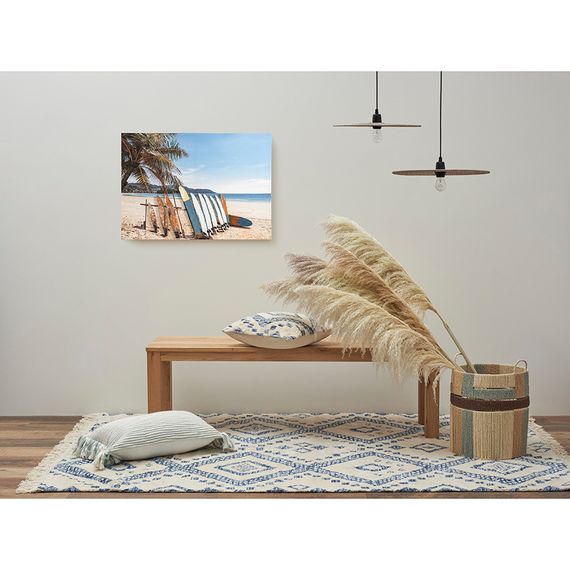 Панно декоративное с эффектом 3D Surf, Beach, 70х50 см, Bergenson Bjorn, фото , изображение 2