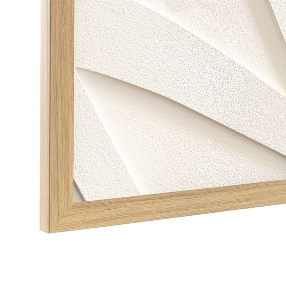 Панно декоративное с эффектом 3D Minimalism, 70х100 см, с бежевой рамкой, Bergenson Bjorn, фото , изображение 4
