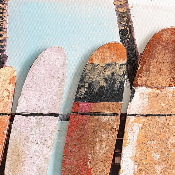 Панно декоративное с эффектом 3D Surf, Board, 50х70 см, Bergenson Bjorn, фото , изображение 7