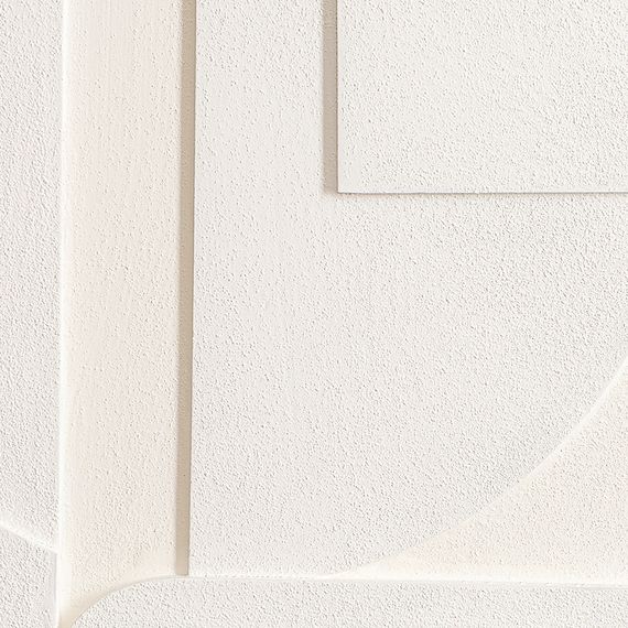 Панно декоративное с эффектом 3D Minimalism, 50х70 см, белый\бежевый, Bergenson Bjorn, фото , изображение 6