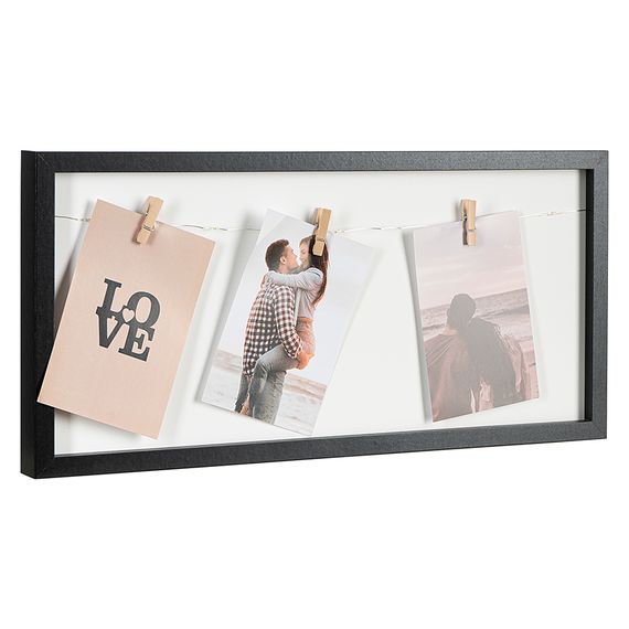 Рамка для фотографий с подсветкой Everyday, 23х49 см, черная, Bergenson Bjorn, фото , изображение 2