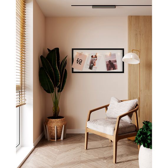 Рамка для фотографий с подсветкой Everyday, 22х38 см, черная, Bergenson Bjorn, фото , изображение 3