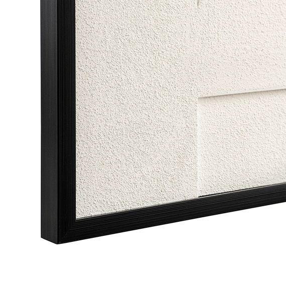 Панно декоративное с эффектом 3D Minimalism, 50х70 см, белый\бежевый, Bergenson Bjorn, фото , изображение 5