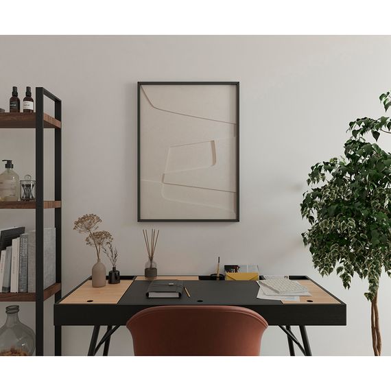 Панно декоративное с эффектом 3D Minimalism, с черной рамой, 50х70 см, Bergenson Bjorn, фото , изображение 2