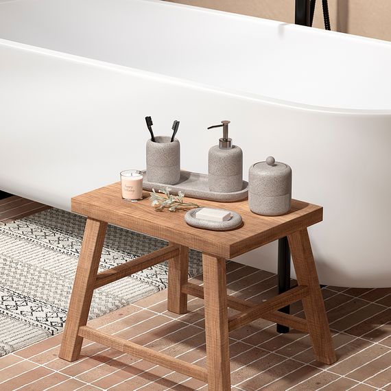 Подставка для ванных принадлежностей Loup, темно-серая, Bergenson Bjorn Bath, фото , изображение 2