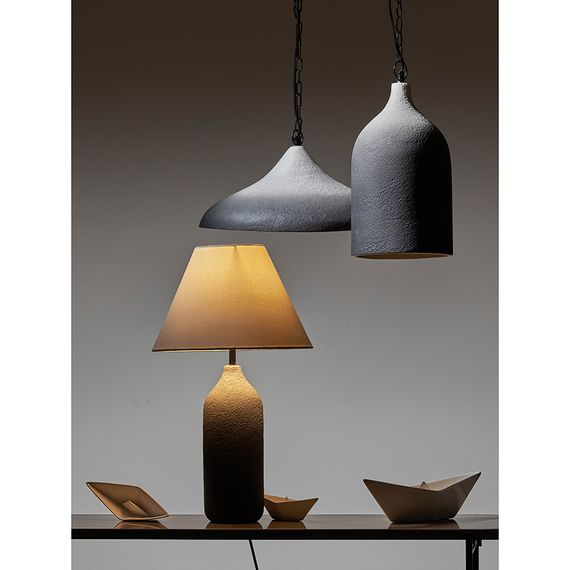 Светильник подвесной Sustainable collection, ?22х39 см, черный/белый, Bergenson Bjorn, фото , изображение 9