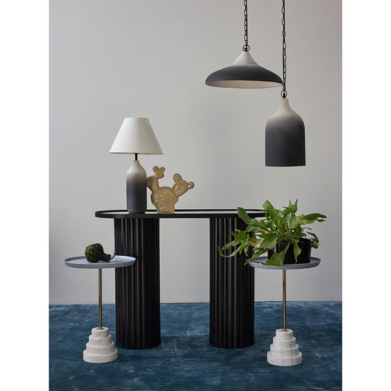 Светильник подвесной Sustainable collection, ?44х19 см, черный/белый, Bergenson Bjorn, фото , изображение 4