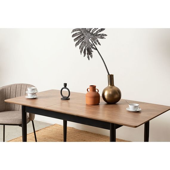 Стол обеденный раздвижной Shayne, 120/160х80х75 см, Bergenson Bjorn, фото , изображение 2