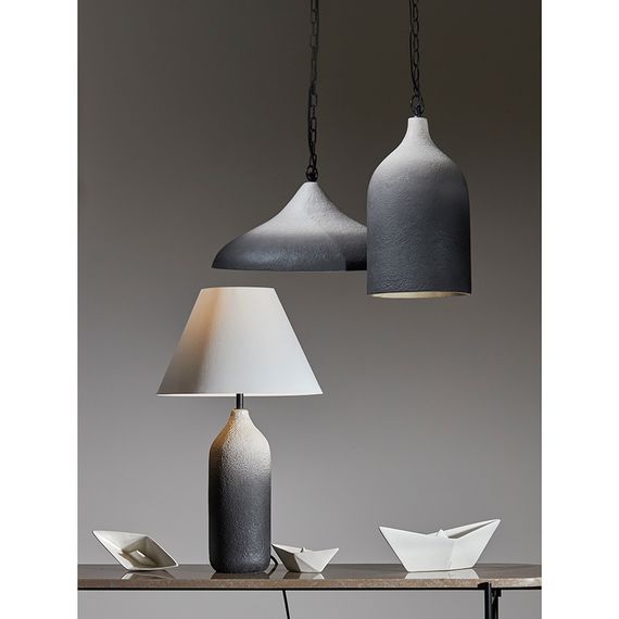 Светильник подвесной Sustainable collection, ?22х39 см, черный/белый, Bergenson Bjorn, фото , изображение 8