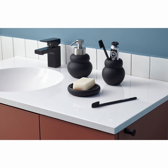 Стакан для зубных щеток Markl, черный, Bergenson Bjorn Bath, фото , изображение 3