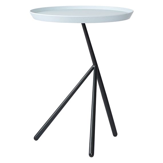 Столик приставной Sustainable collection, ?37,7 см, серый/черный, Bergenson Bjorn, фото , изображение 2