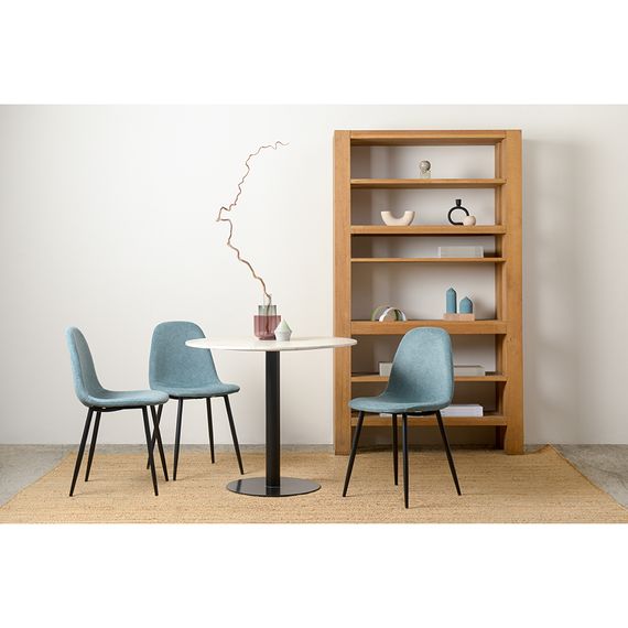 Стул Breeze, шенилл, светло-бирюзовый, Bergenson Bjorn, фото , изображение 3