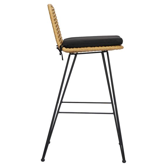 Стул барный Vetle Flat, ротанг, Bergenson Bjorn, фото , изображение 12