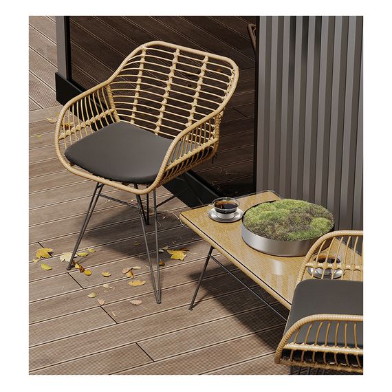 Стул Vetle Bent, ротанг, Bergenson Bjorn, фото , изображение 6