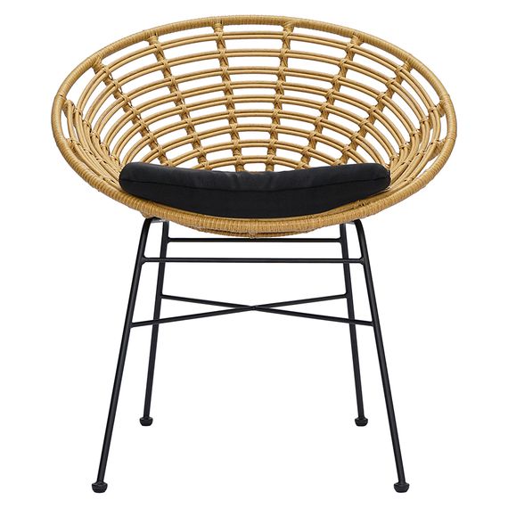 Стул Vetle Round, ротанг, Bergenson Bjorn, фото , изображение 6