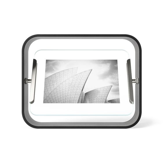 Фоторамка двухсторонняя Bellwood, 19х24, черная, UMBRA, фото , изображение 9