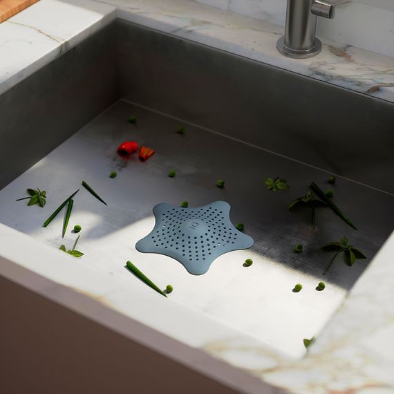 Фильтр для слива Starfish, серо-голубой, Umbra, фото , изображение 2