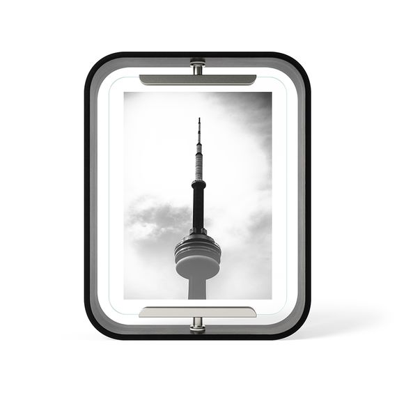 Фоторамка двухсторонняя Bellwood, 19х24, черная, UMBRA, фото , изображение 8
