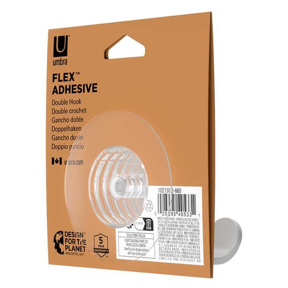 Крючок универсальный Flex Adhesive, белый, UMBRA, фото , изображение 11
