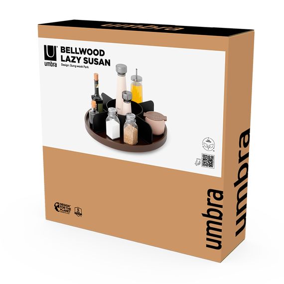 Органайзер для специй Bellwood, черный/орех, Umbra, фото , изображение 16