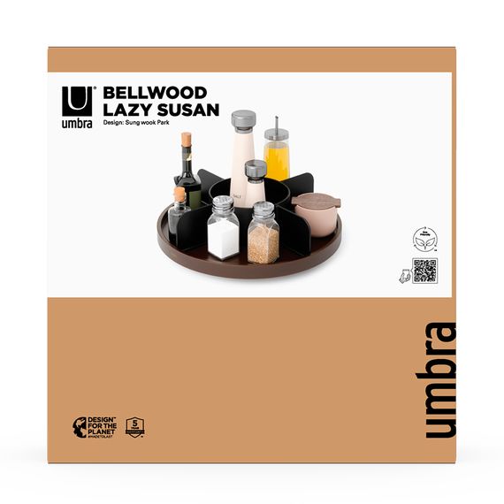 Органайзер для специй Bellwood, черный/орех, Umbra, фото , изображение 18